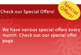 Check out our special offers